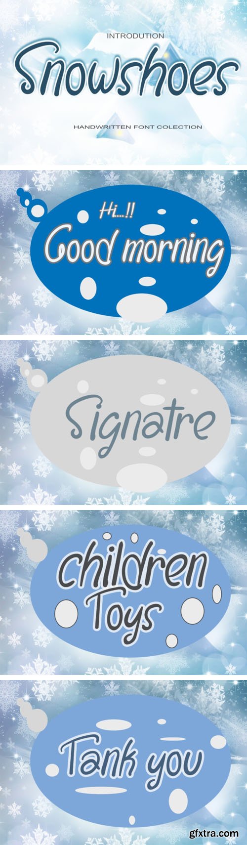 Snowshoes - Elegant Handwritten Font