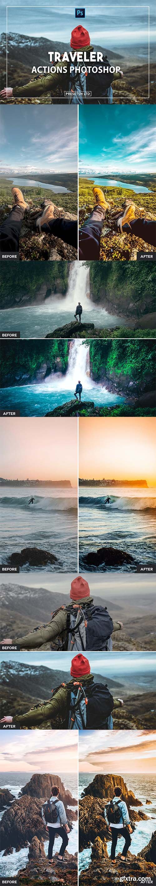 Traveler Photoshop Actions