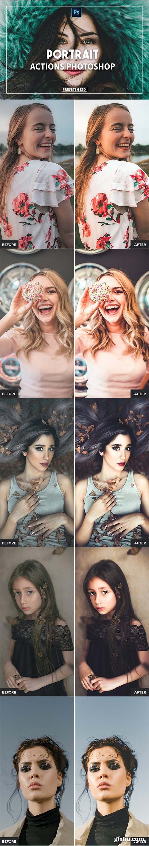 Portrait Photoshop Actions