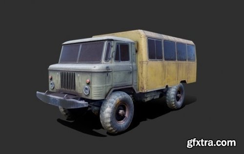 Gaz 66 3d model