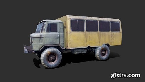 Gaz 66 3d model