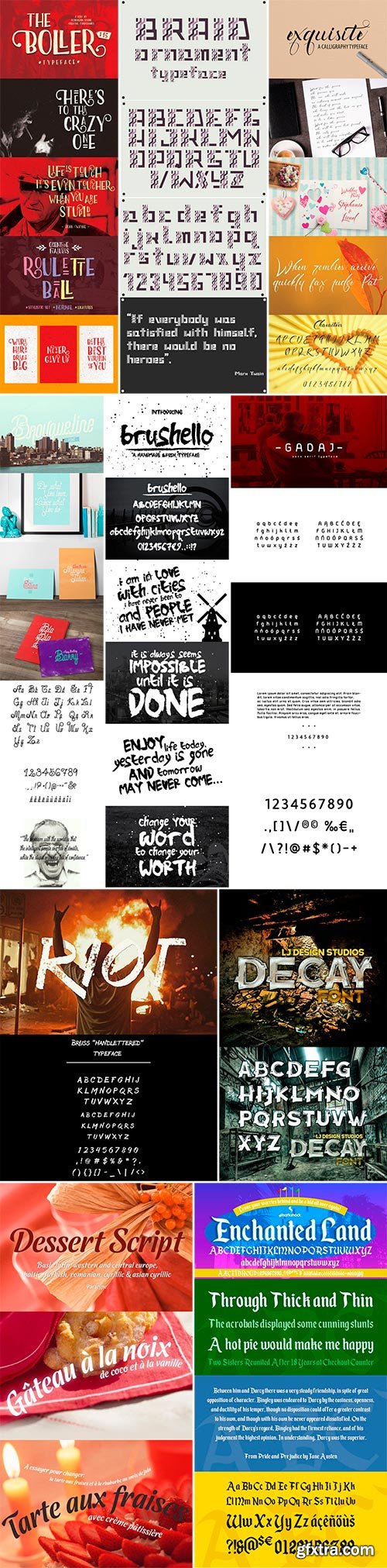 My Mix Fonts Bundle 7