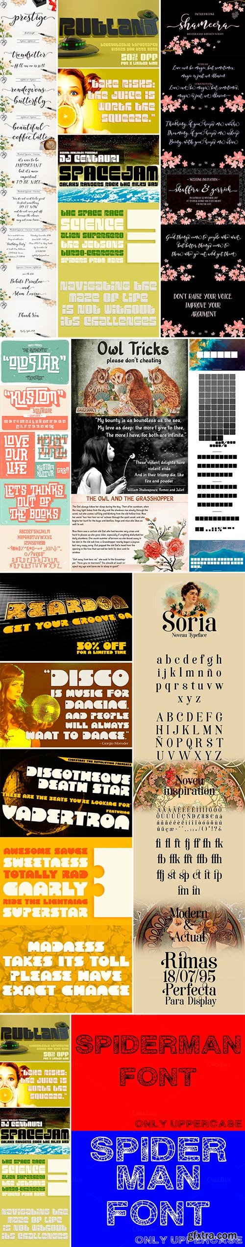 My Mix Fonts Bundle 9