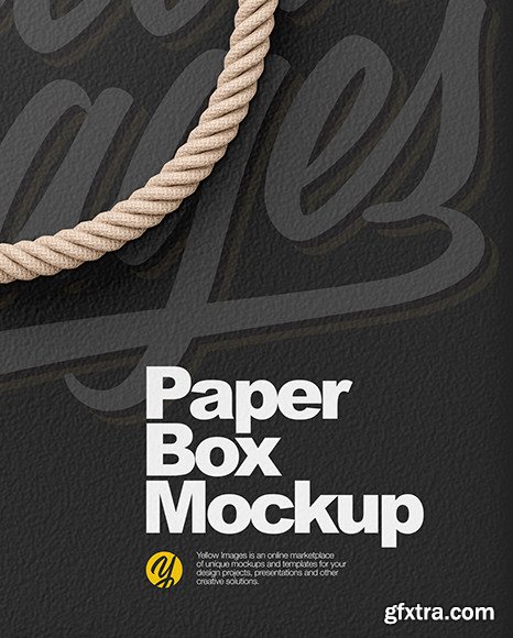 Box with Handles Mockup 77120