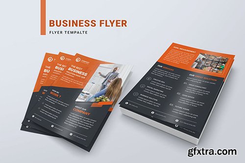 Business Analyst Flyer Design Template