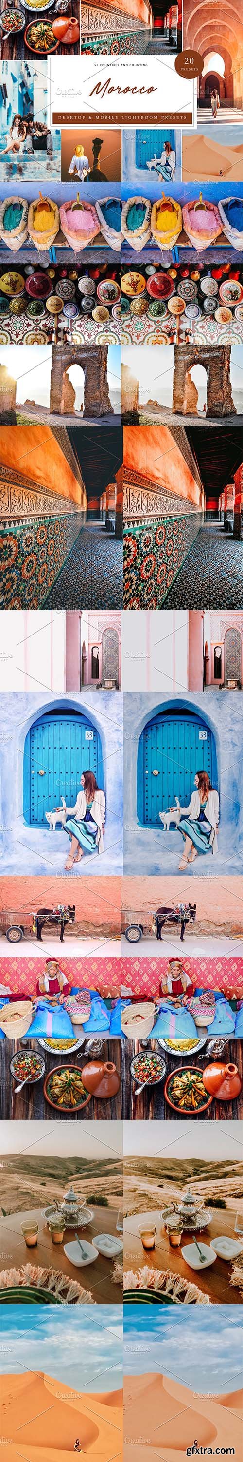 CreativeMarket - 20 x Lightroom Presets, Morocco 5962635