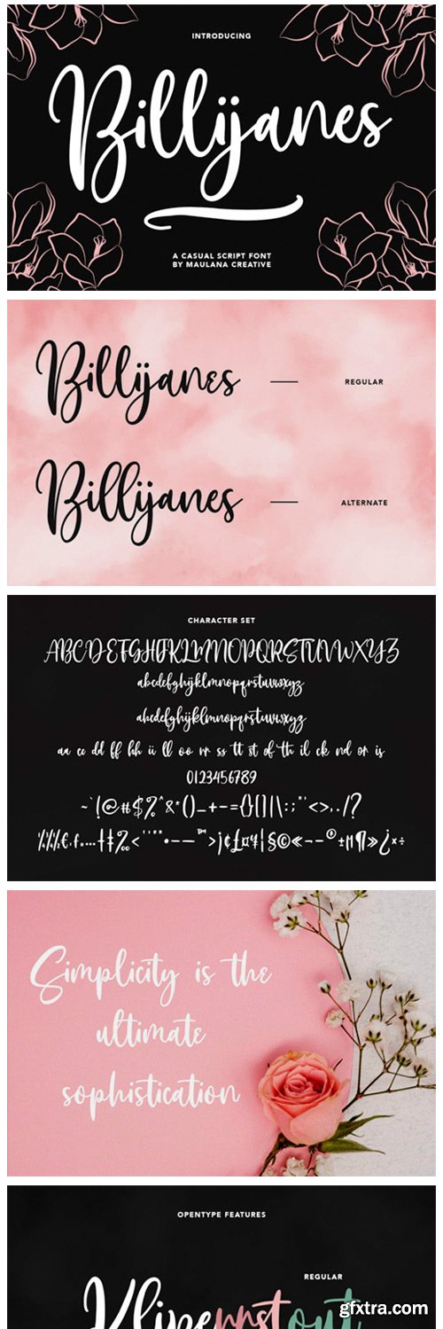 Billijanes Font