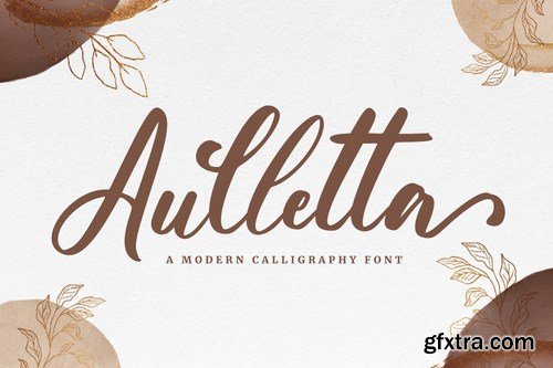 Aulletta - Wedding Font