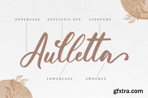 Aulletta - Wedding Font