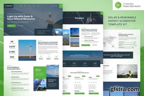 ThemeForest - Dometric v1.0.0 - Solar & Renewable Energy Elementor Template Kit - 31394204