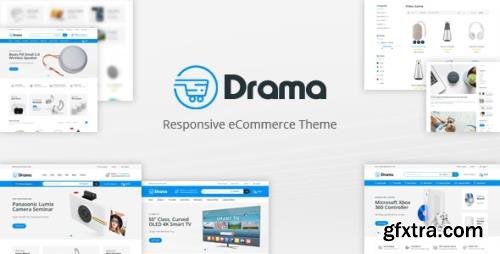 ThemeForest - Drama v1.0 - Responsive OpenCart Theme (Included Color Swatches) - 31300420