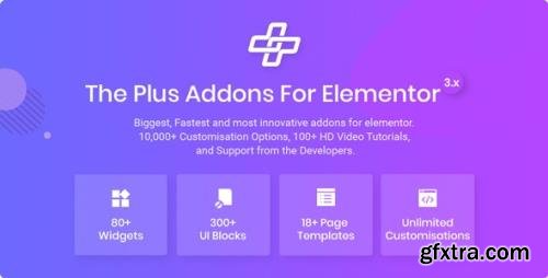 CodeCanyon - The Plus v4.1.9 - Addon for Elementor Page Builder WordPress Plugin - 22831875 - NULLED