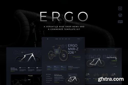 ThemeForest - ERGO v3.1.0 - A Versatile Bike Shop News and eCommerce Template Kit - 31259615