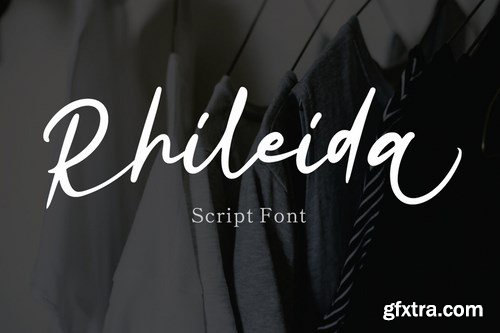 Rhileida - Script Font