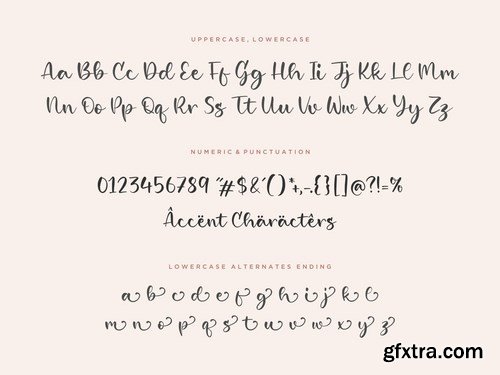 Girlish Brush Font