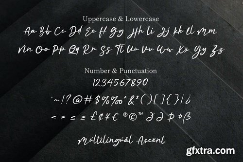 Rhileida - Script Font