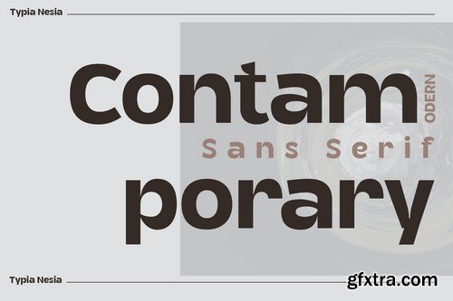 Ghapter - Modern Contemporary Sans Serif