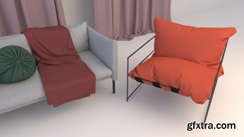 Lynda - Marvelous Designer: ArchViz Cloth Simulation and Details