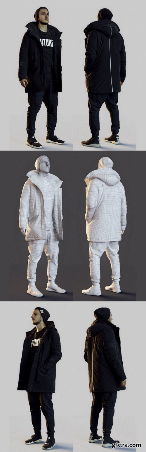 Erik 3D Scanned model