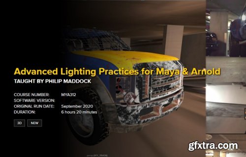 FXPHD – MYA312 – Advanced Lighting Practices for Maya & Arnold