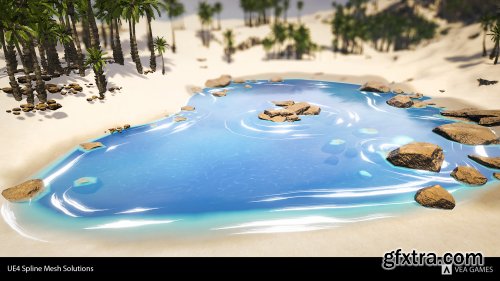 Unreal Engine – Spline Mesh Solutions