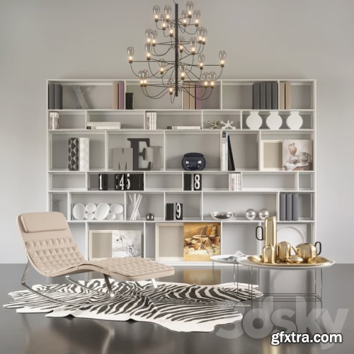 B & b Italia Decor Set 2 