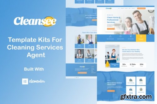 ThemeForest - Cleansee v1.0.0 - Cleaning Service Elementor Template Kit - 30196731