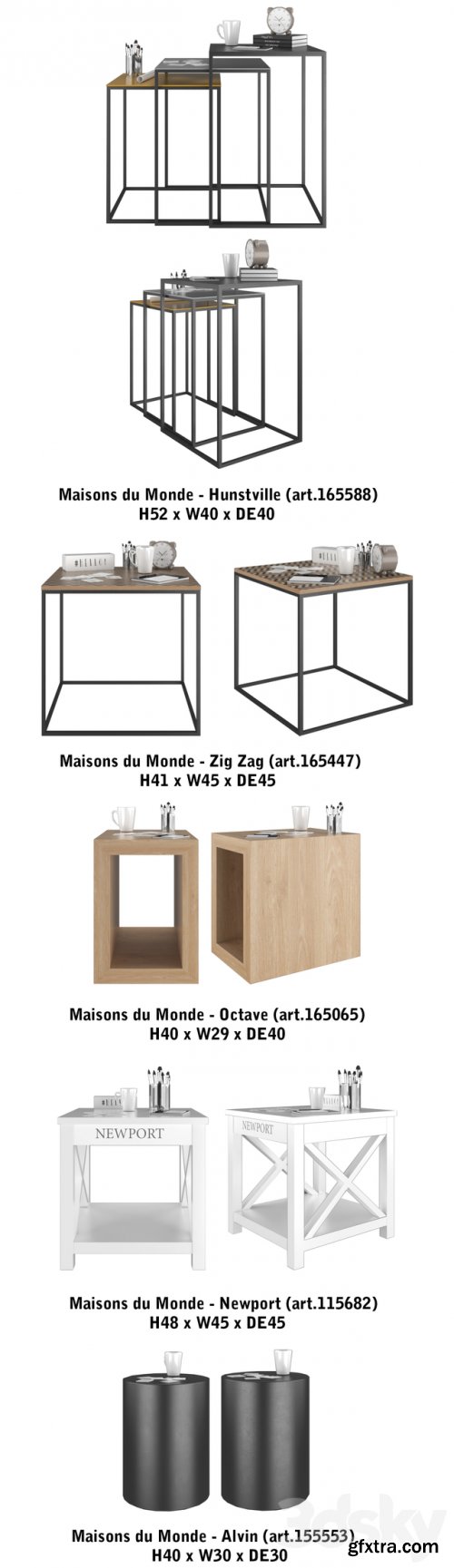 Maisons du Monde set 21