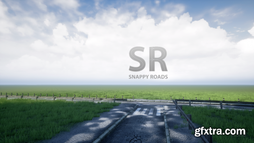 Procedural Road And Highway Tool With Simple Vehicle Traffic