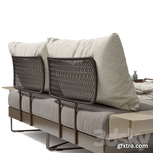 ROBERTI CORAL REEF 9805 Day-bed