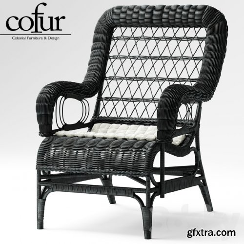 Armchair Blixen chair cofur