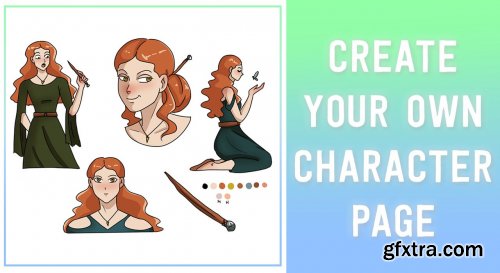  Create your OWN Character Page for Comics