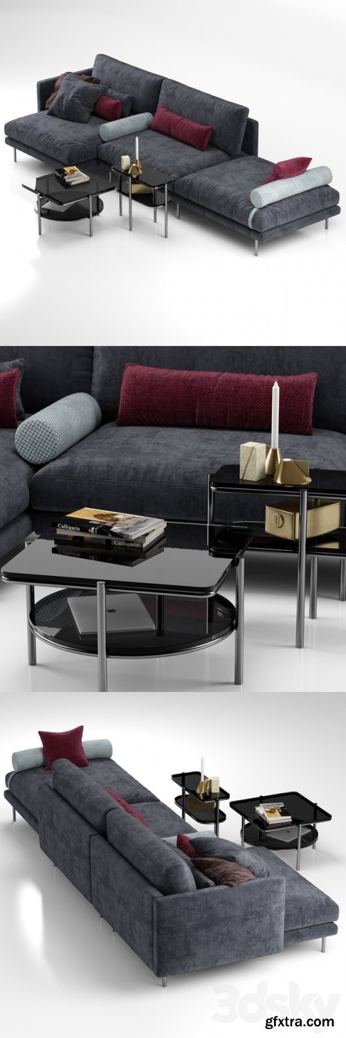 Mies sofa - Calligaris