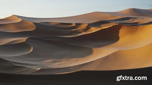 CG Cookie - Creating Procedural Sand Dunes with Blender 2.8