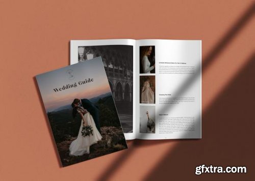 Dirty Boots and Messy Hair - Customizable Wedding Guide Template - Minimalistic