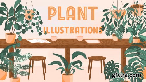  Plant Illustrations in Procreate