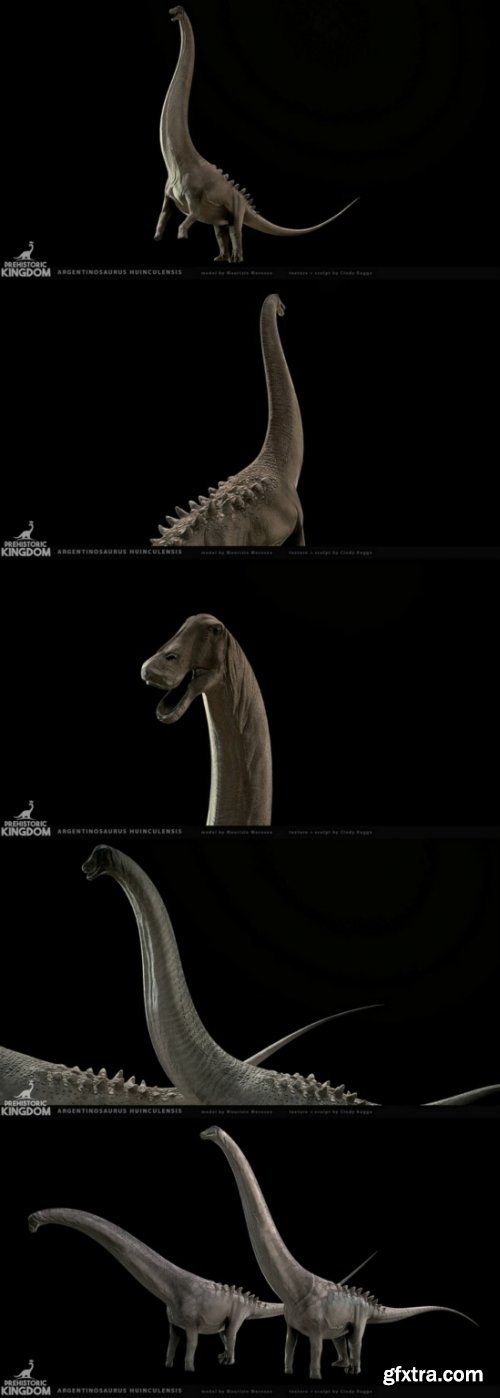 Argentinosaurus huinculensis 3D model