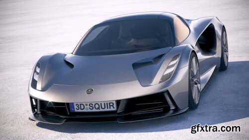 Lotus Evija 2020 3D model