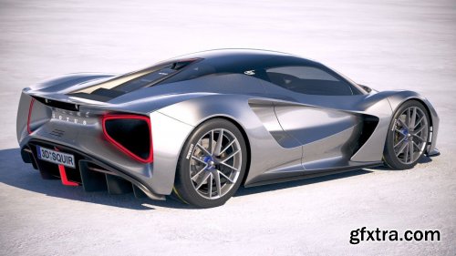 Lotus Evija 2020 3D model