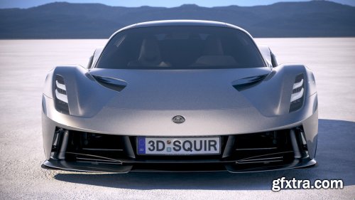 Lotus Evija 2020 3D model