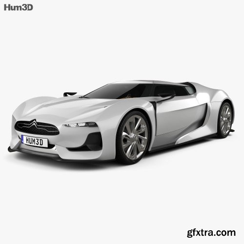 Citroen GT with HQ interior 2008 3D model