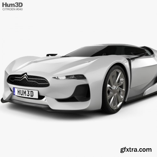 Citroen GT with HQ interior 2008 3D model