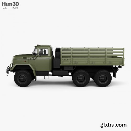 ZIL 131 Flatbed Truck 1966