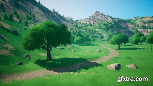 Unreal Engine - Stylescape - Stylized Environment Kit 