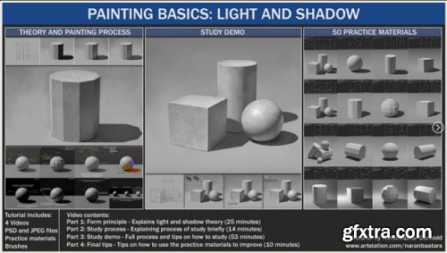 Artstion - PAINTING BASICS: LIGHT AND SHADOW