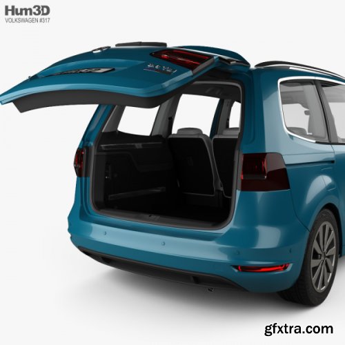 Volkswagen Sharan with HQ interior 2016