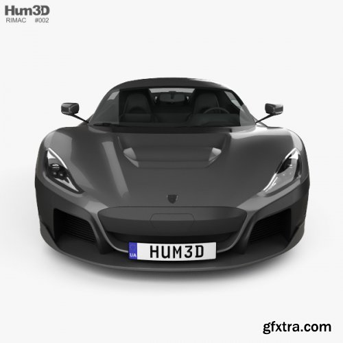 Rimac C Two 2020 3D Model