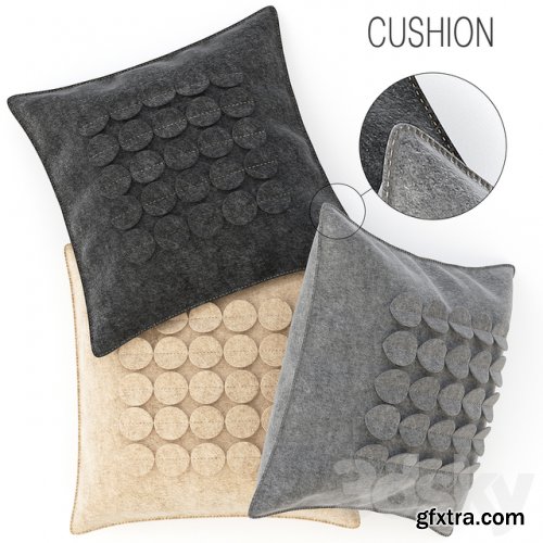 Wool cushions set