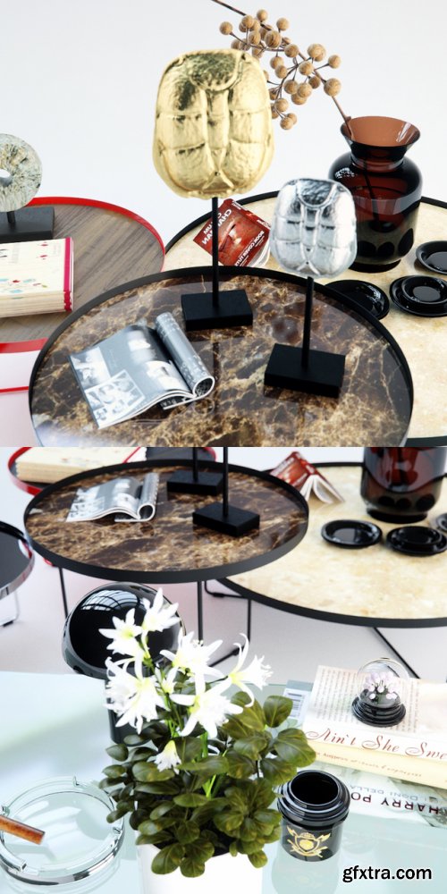 Set Sattelan Italia 4 coffee tables