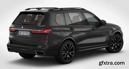 BMW X7 2019 3D Model